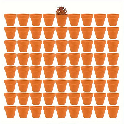 Terracotta Pots Flower Pot with Drainage Hole 30pcs 2.56inch Clay Pots for Plants Succulent Indoor Outdoor DIY Crafts Wedding Favor