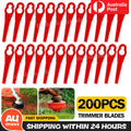 200pcs of Plastic Lawn Cutting Trimmer Blades for Gardens And Yards, Replacement Parts for Trimming Tools