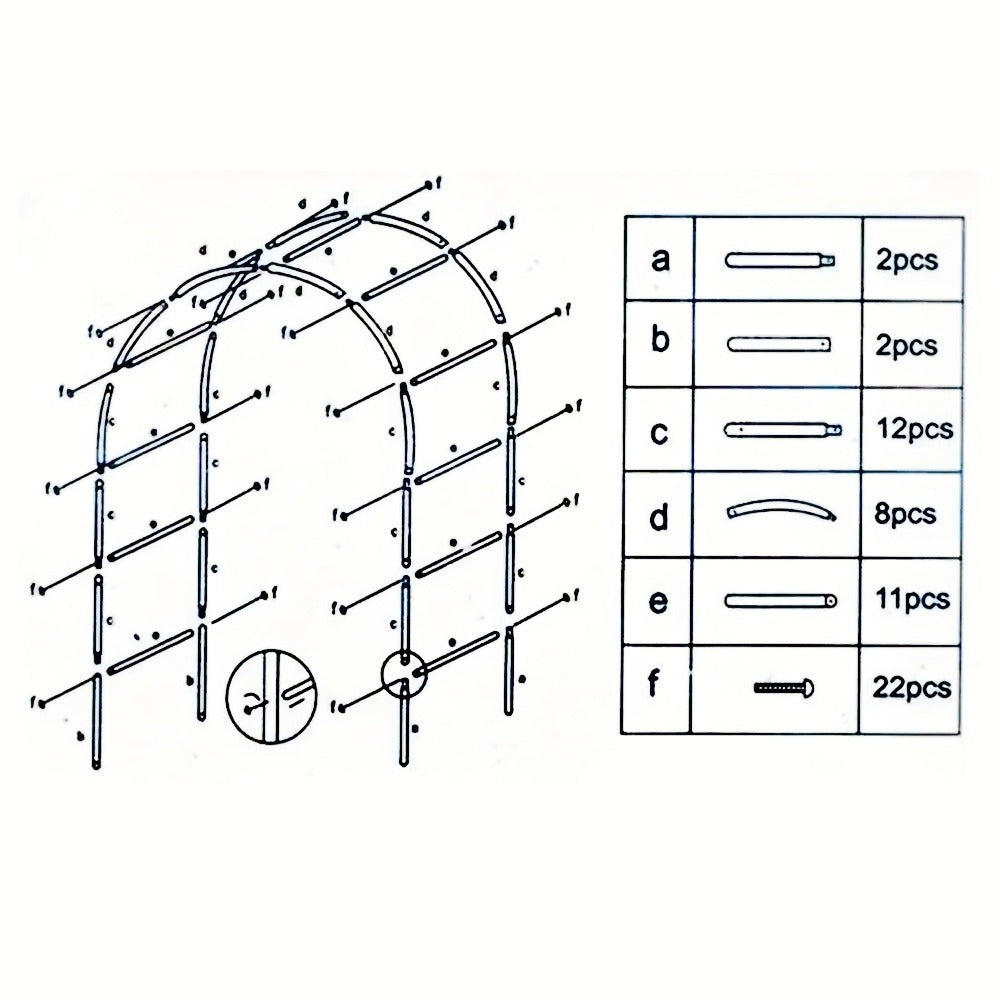 Metal Garden Arch product detail 9