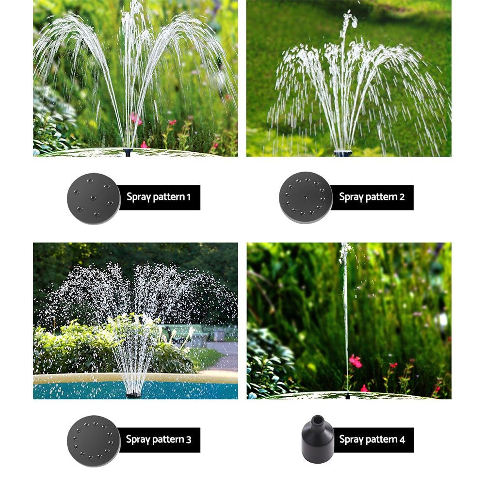 2.6FT Solar Fountain Pump - Black for Australian Homes – additional product view