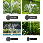 2.6FT Solar Fountain Pump - Black for Australian Homes – additional product view