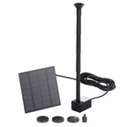 2.6FT Solar Fountain Pump - Black for Australian Homes – alternate product view