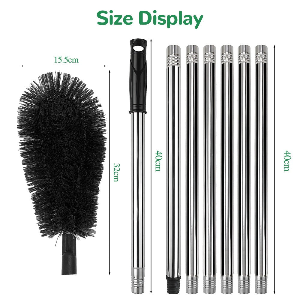 2.8m Extendable Gutter Cleaning Tool - Aluminium Alloy – design and construction details
