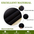 2-Pack Beige Blackout Curtain Set product detail 4