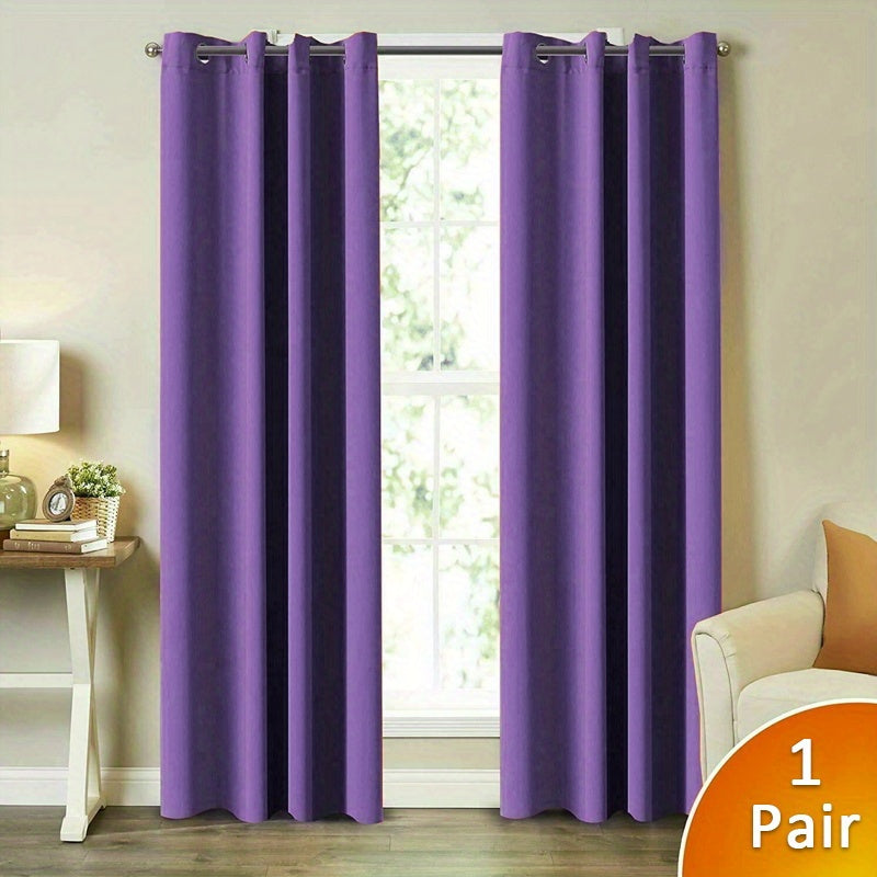 2-Pack Beige Blackout Curtain Set product detail 21