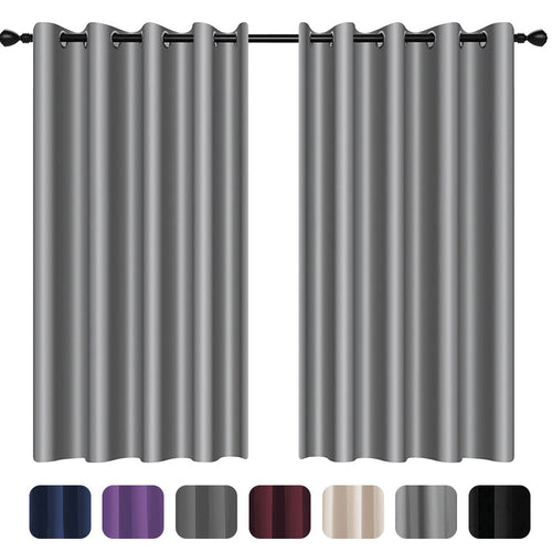 2-Pack Beige Blackout Curtain Set for organised Australian homes