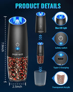 Rechargeable Salt and Pepper Mill Set detail view 15 for Australian shoppers