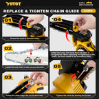 Cordless Mini Chainsaw detail view 11 for Australian shoppers