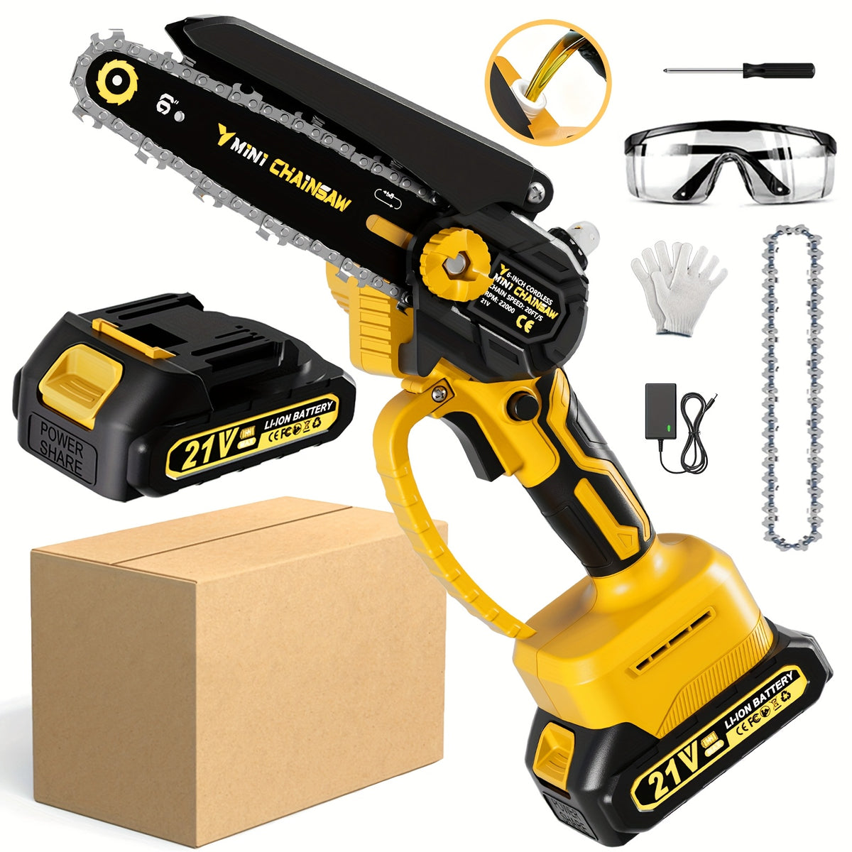 Cordless Mini Chainsaw detail view 16 for Australian shoppers