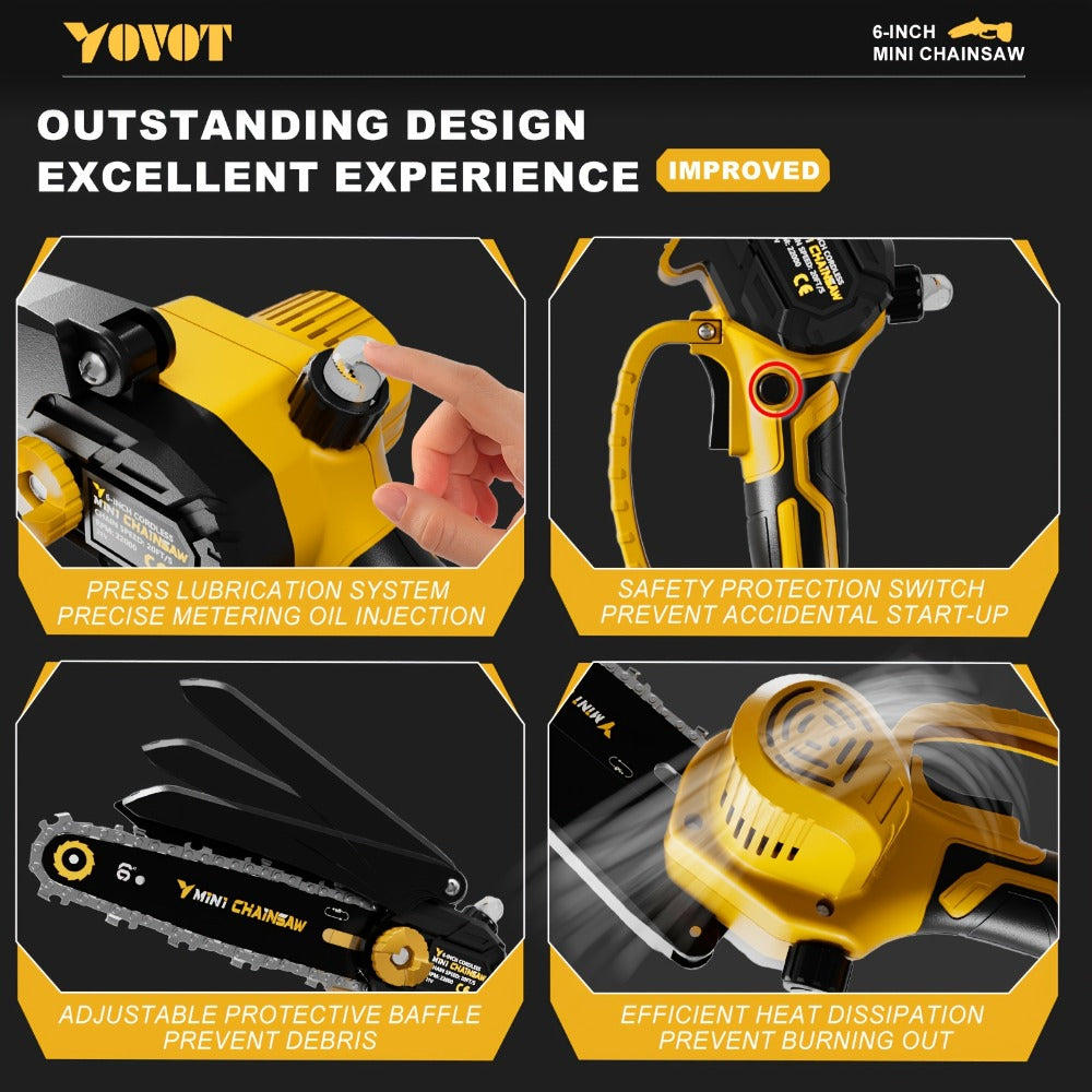 Cordless Mini Chainsaw detail view 9 for Australian shoppers