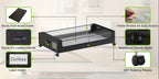 2-Pack Metal Rolling Under-Bed Storage Box - clothes, shoes and – additional product view 13