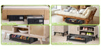 2-Pack Metal Rolling Under-Bed Storage Box - clothes, shoes and – additional product view 16