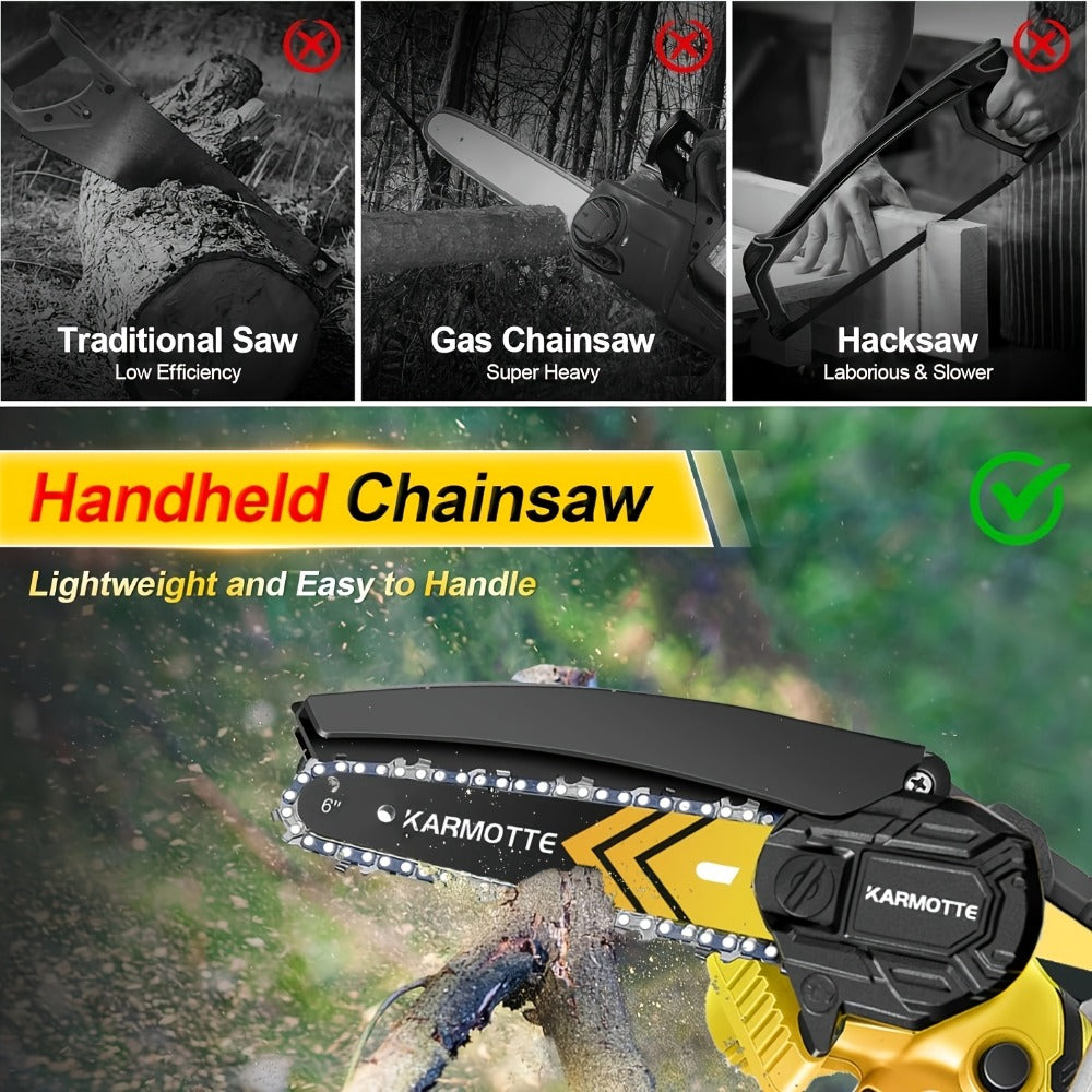 Cordless Mini Chainsaw detail view 2 for Australian shoppers