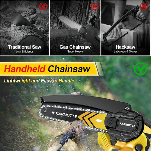 Cordless Mini Chainsaw detail view 2 for Australian shoppers