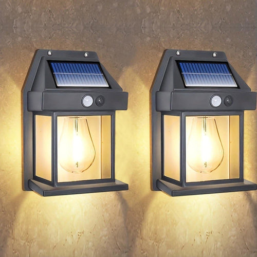 2-Pack Solar Motion Wall Lights for Australian use
