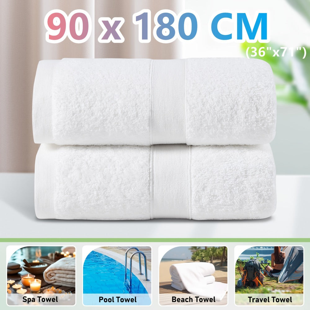 2-Piece Cotton Bath Towel Set product detail 11