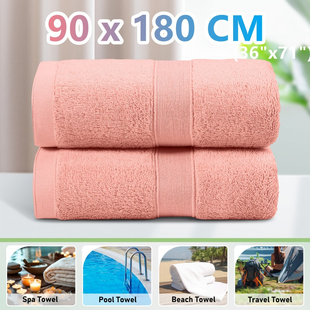 2-Piece Cotton Bath Towel Set product detail 17