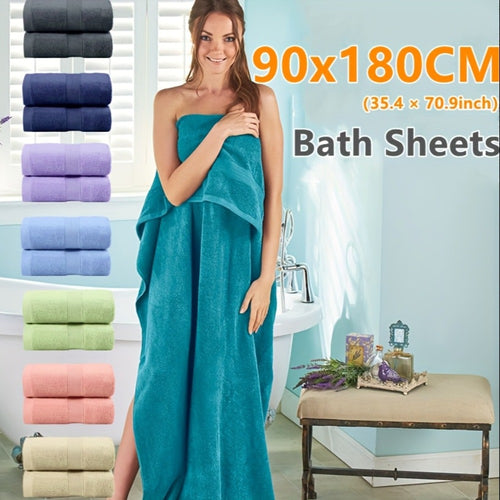 2-Piece Cotton Bath Towel Set for Australian homes