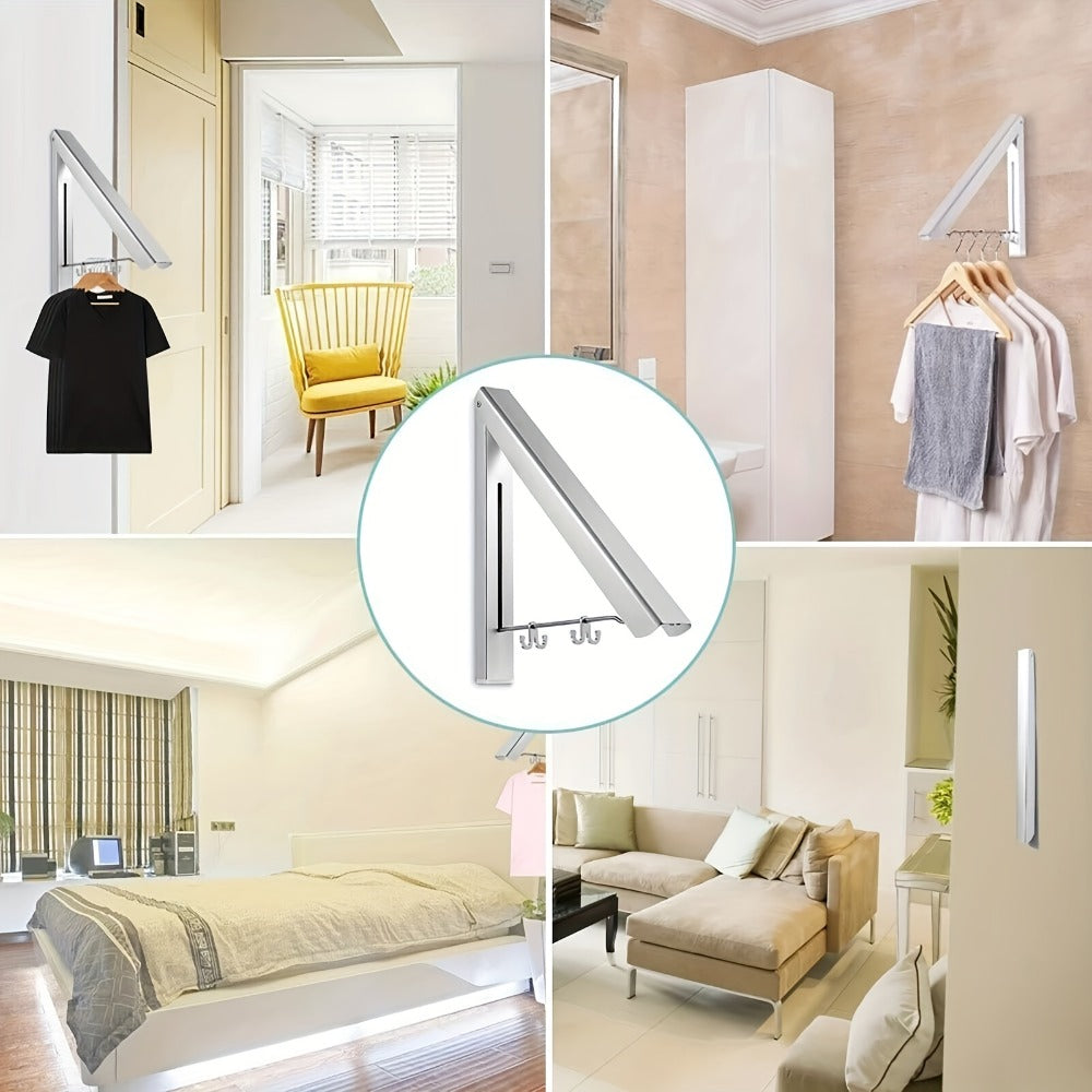 2-Piece Foldable Clothes Drying Rack product detail 8