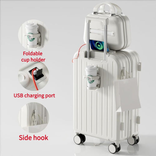 2-Piece Hardshell Luggage Set in the selected style or colour