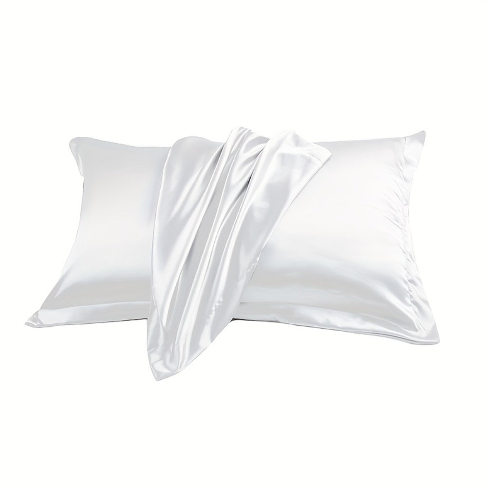 2-Piece Mulberry Silk Pillowcase Set – 19 Momme Double-Sided – close-up product details