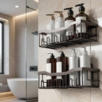 2-Piece Stainless Steel Shower Caddy Organiser - Rust-Resistant – additional product view 10