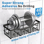 2-Piece Stainless Steel Shower Caddy Organiser - Rust-Resistant – additional product view 12