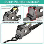 2-Piece Vehicle Tie-Down Strap Set product detail 7