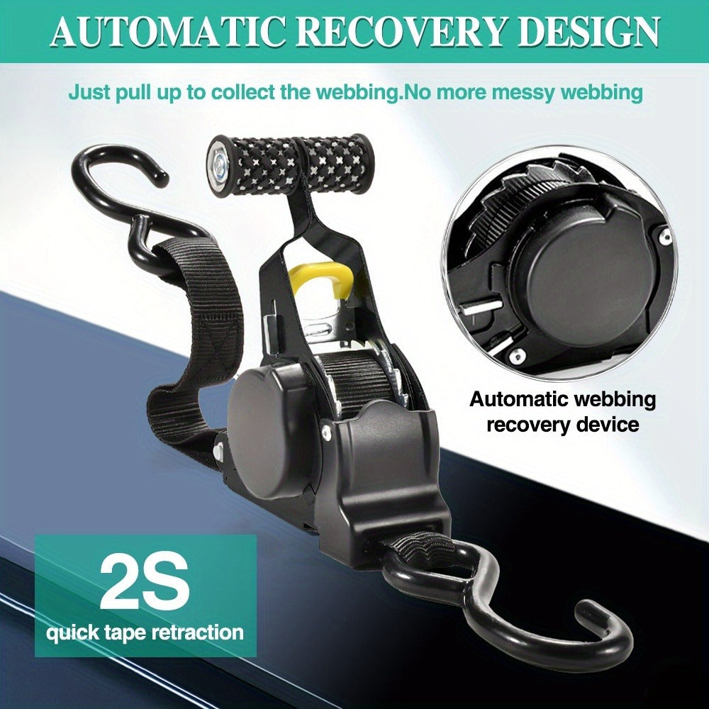2-Piece Vehicle Tie-Down Strap Set product detail 3