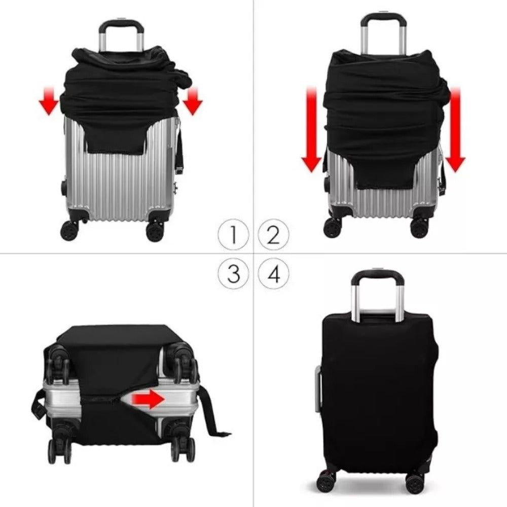 2-Piece Washable Luggage Cover Set product detail 4