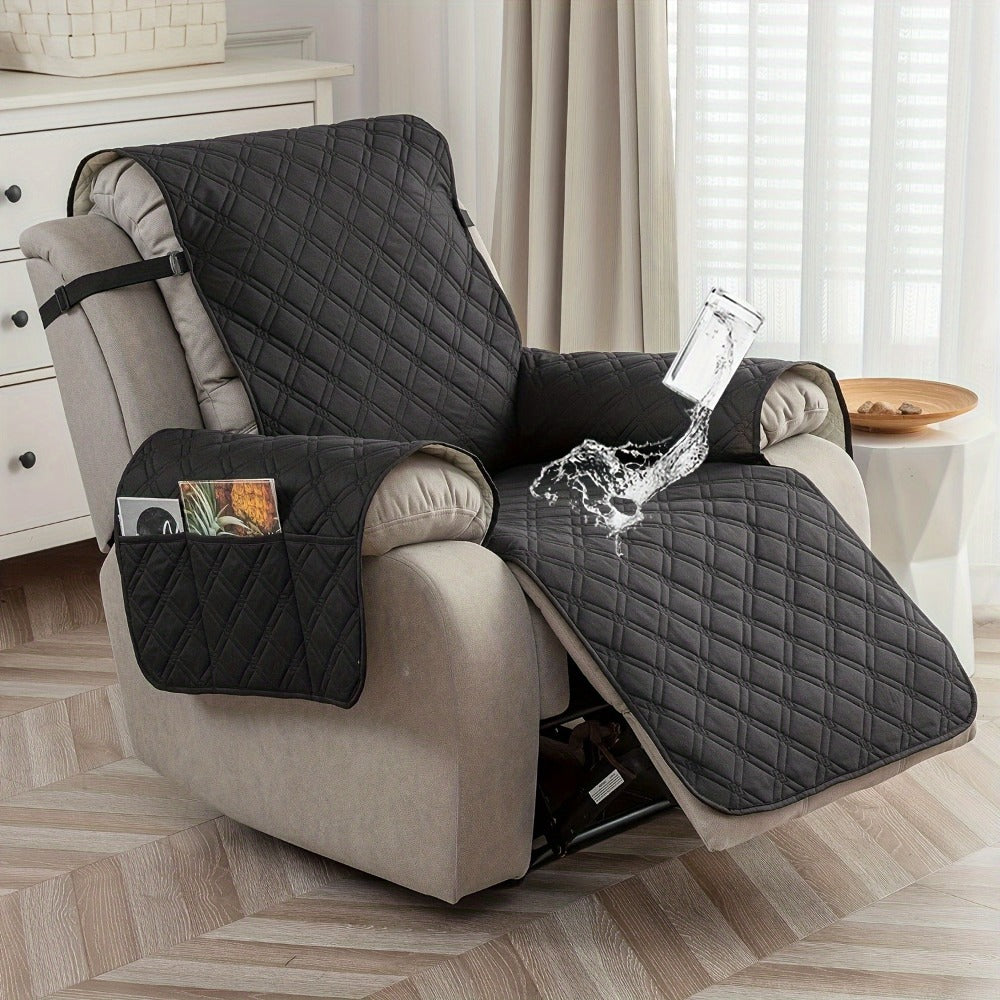 2-Seat Washable Recliner Chair Cover product detail 7