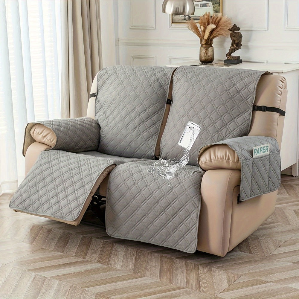 2-Seat Washable Recliner Chair Cover product detail 24