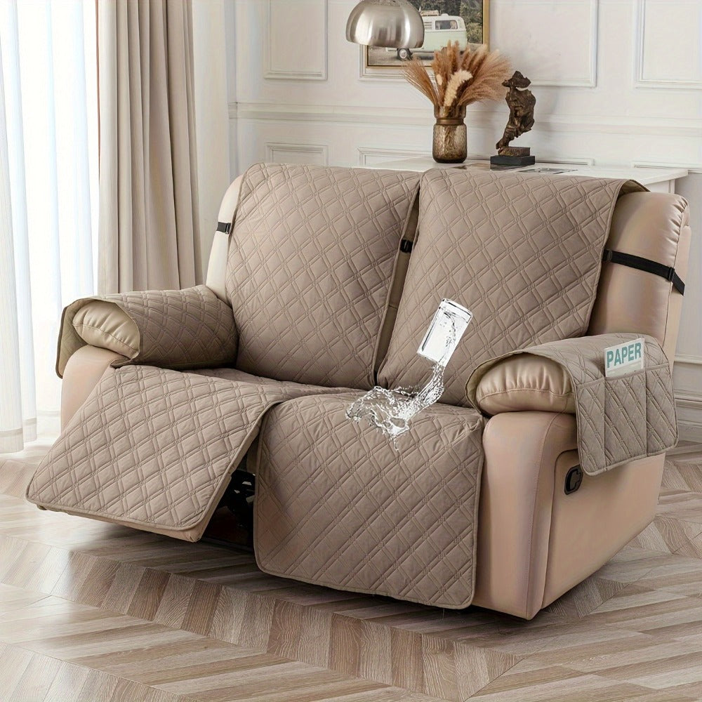2-Seat Washable Recliner Chair Cover product detail 27