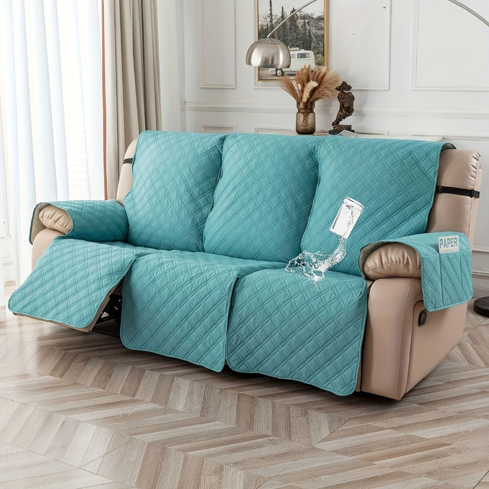2-Seat Washable Recliner Chair Cover product detail 30