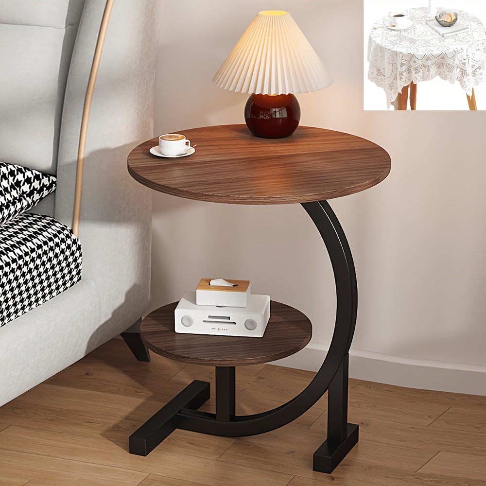 2-Tier Modern Side Table product detail 2