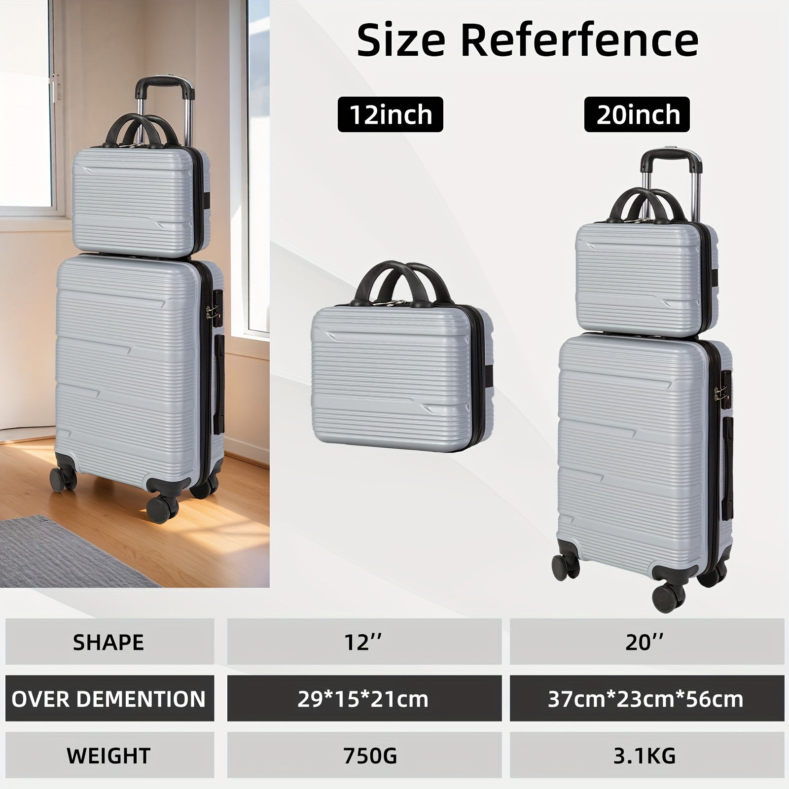 20-Inch Hardshell Suitcase product detail 17