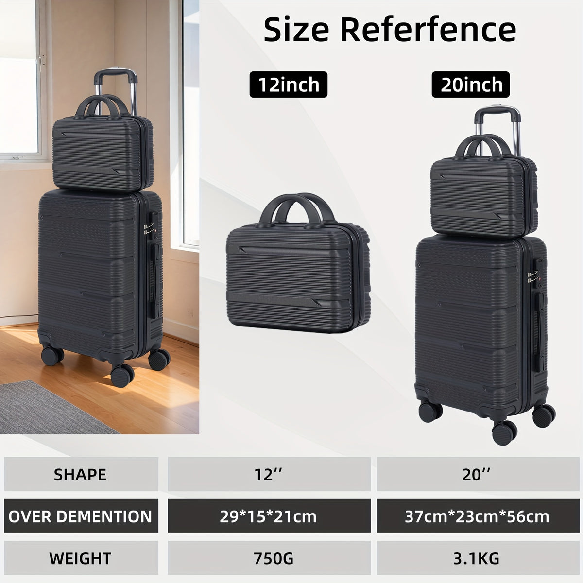 20-Inch Hardshell Suitcase product detail 19