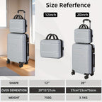 20-Inch Hardshell Suitcase product detail 3