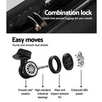 20-Inch Hardshell Trolley Suitcase – Lightweight Travel Luggage – additional product view