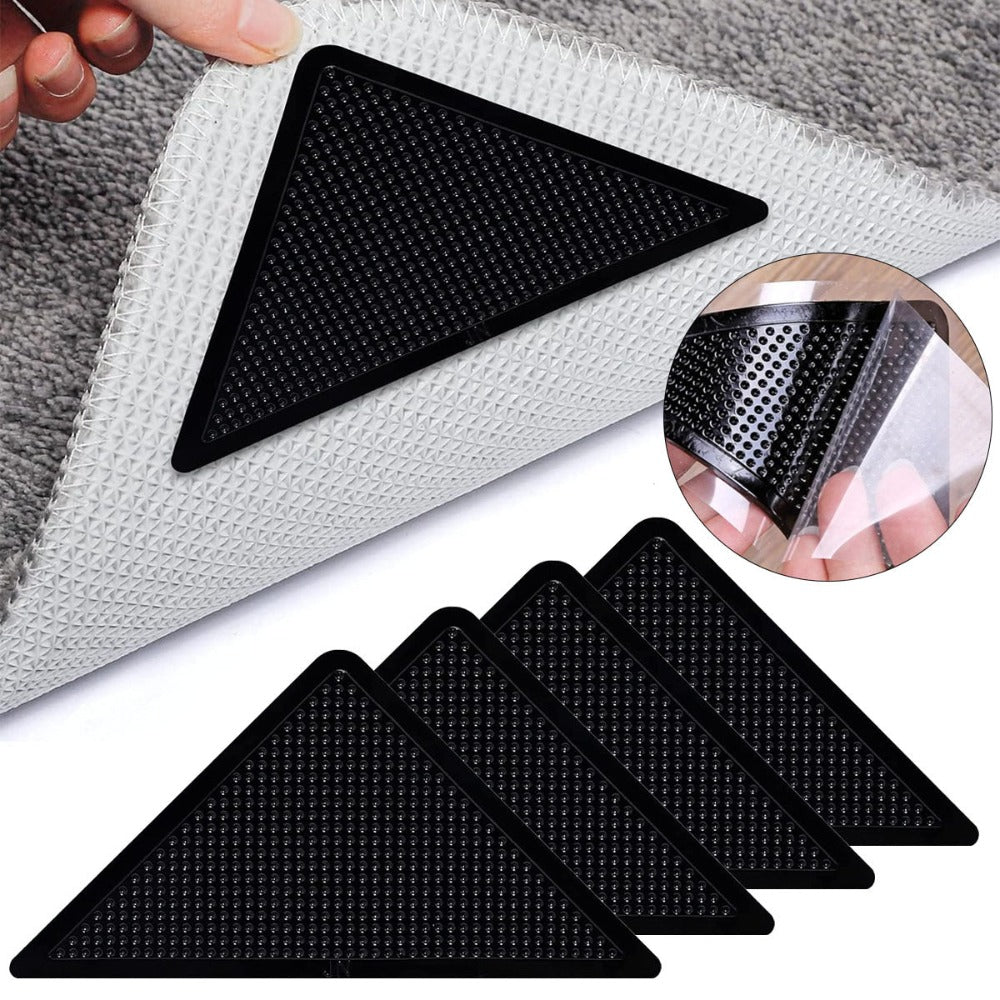 20 Pcs Washable Reusable Rug Gripper Set - hardwood and tile floor – main product view