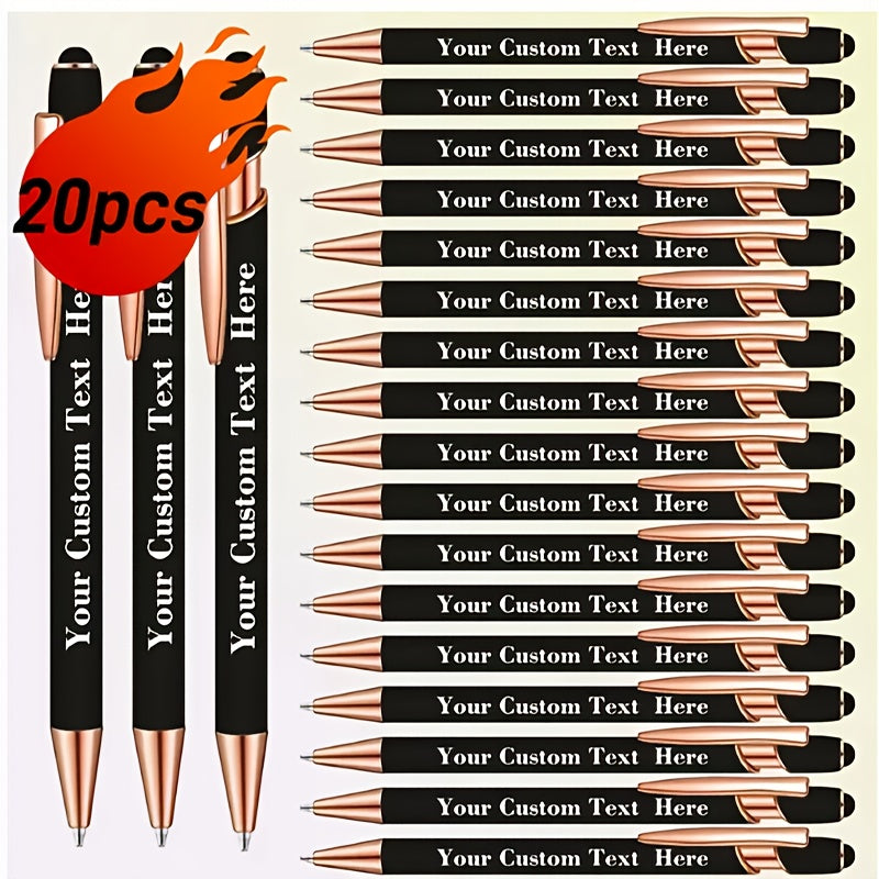20-Piece Custom Ballpoint Pen Set for Desk and School Use – additional product view 22