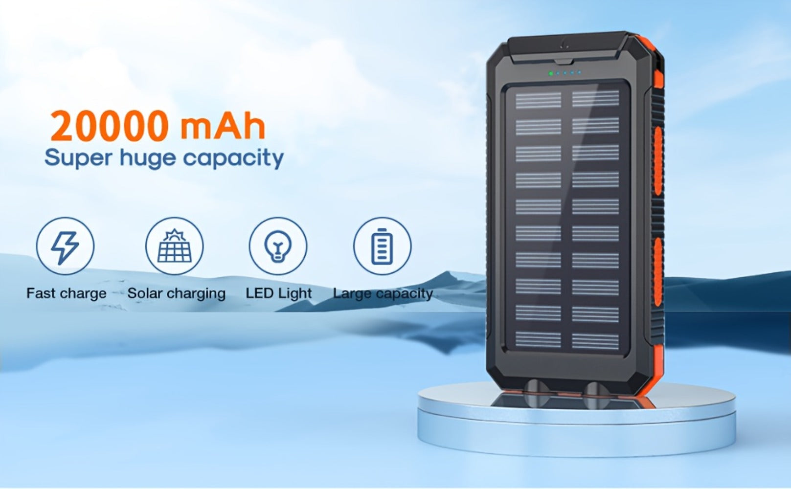 Solar Power Bank detail view 15 for Australian shoppers