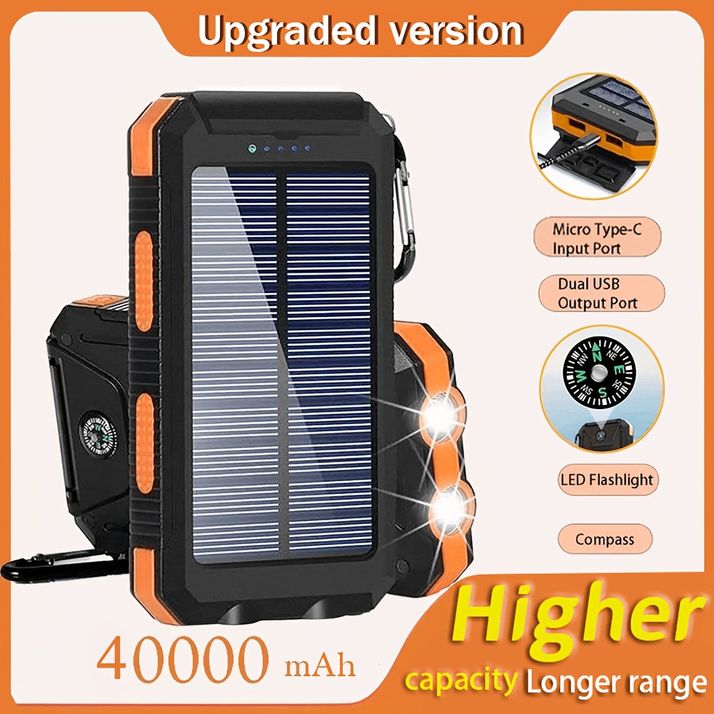 20000mAh Solar Power Bank — Compact Design for Travel and Daily Use – additional product view 20