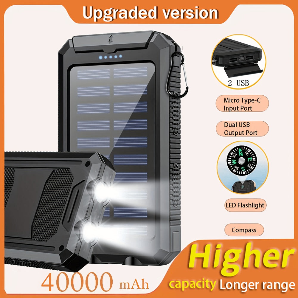 20000mAh Solar Power Bank — Compact Design for Travel and Daily Use – additional product view 21