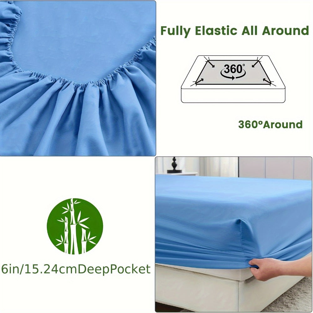 Bamboo Blend Fitted Sheet product detail 8