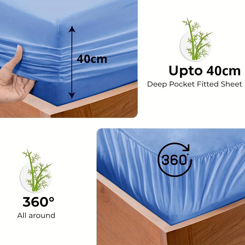 Bamboo Blend Fitted Sheet product detail 7