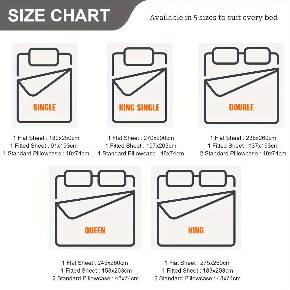 Cotton Blend Bed Sheet Set product detail 4