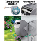 20m Retractable Garden Hose Reel – Auto-Rewind & Spray Gun Included – additional product view