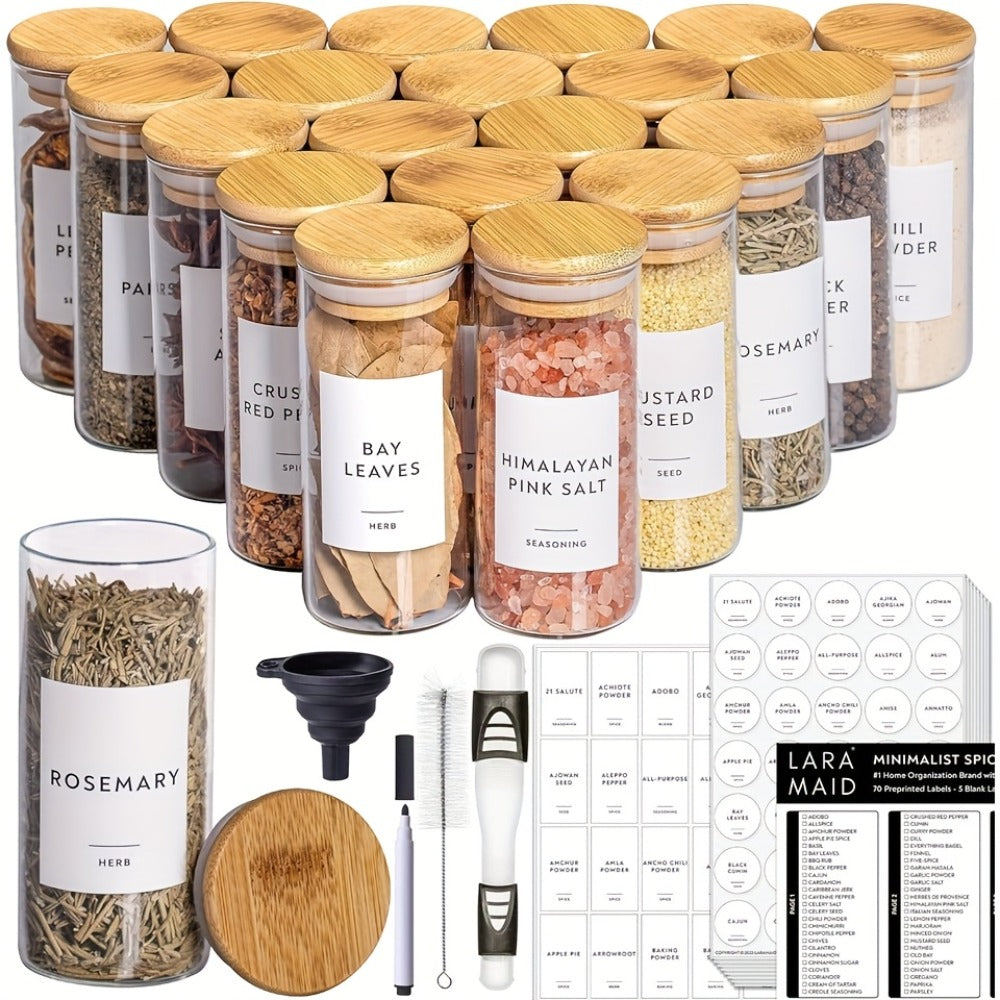 Glass Pantry Jar Set main product view for Australian shoppers
