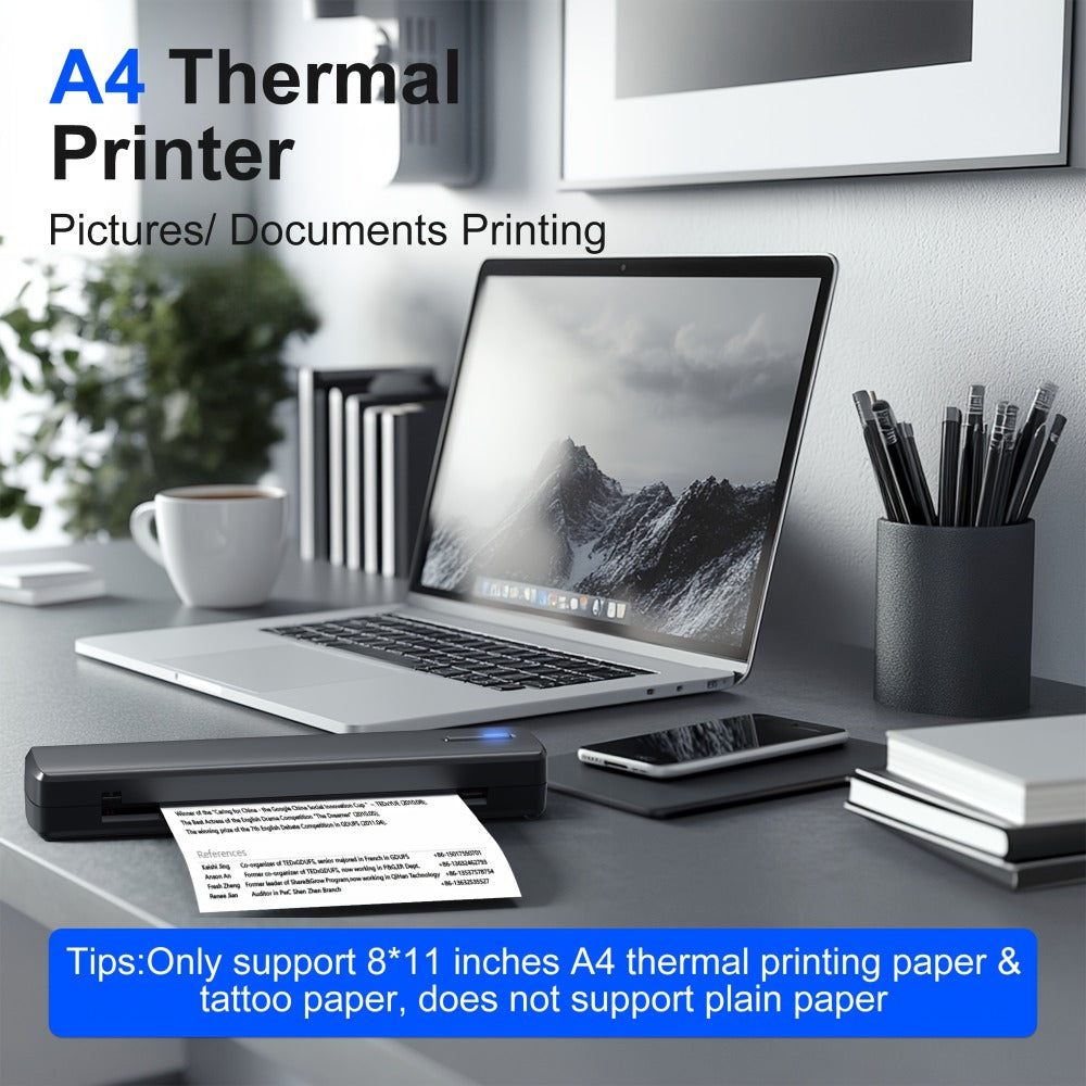 Portable Wireless Thermal Printer detail view 8 for Australian shoppers